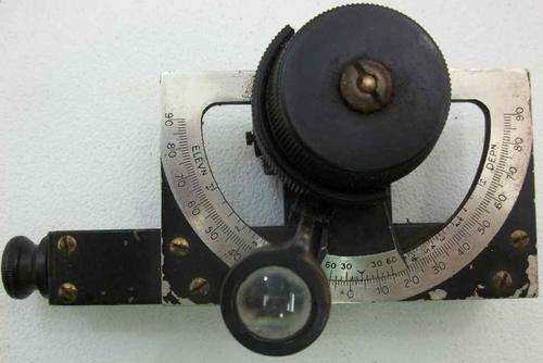 W Ottway & Co Ltd Compass Or Compass Type Instrument, Damaged, Not Sure If Complete? + Leather Case