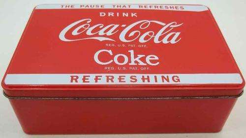 Coca Cola Tin - Shanghai Huge Scents Factory - 20cm/13cm/6,5cm