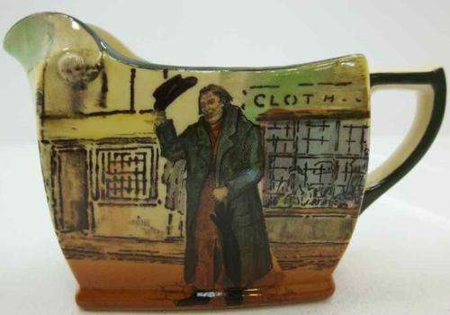 c1930's D5175 Royal Doulton Dickens Ware Milk Jug - Mr Squeers ~ Lovely Collectible & An Investment