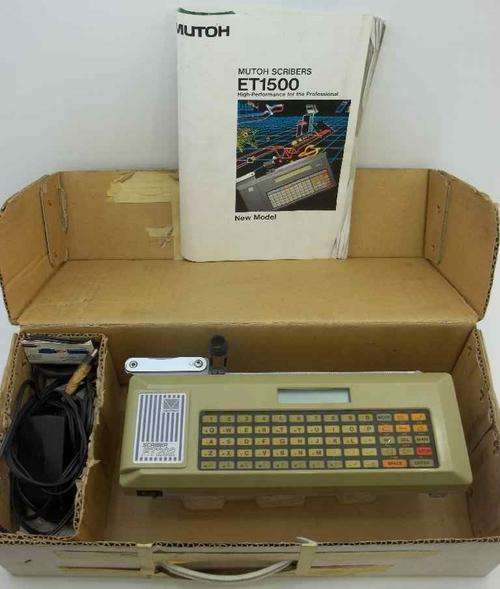 Vintage Mutoh ET1500 Scriber