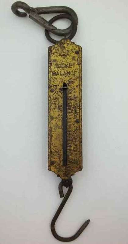 Old Pocket Balance - Length Without Hooks - 21cm