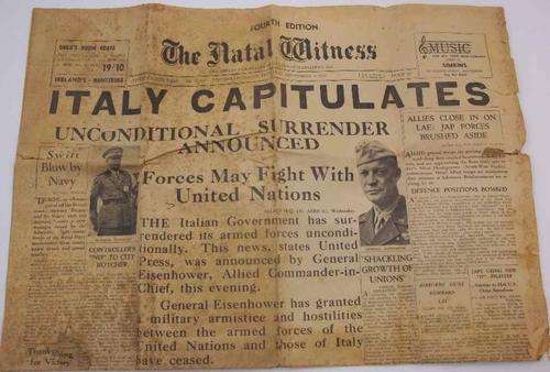 The Natal Witness, Thursday, September 9, 1943 - Old Newspaper