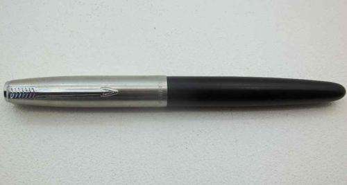 Black & Chrome Parker Fountain Pen