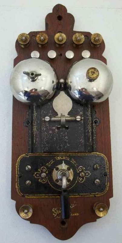 Vintage Ericsson Wall Phone - Parts Missing; Untested - 34cm/14cm/9cm