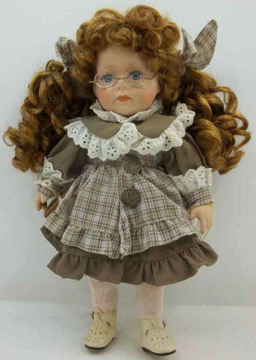 Leonardo Collector's Porcelain Doll, Joy - Height 31cm