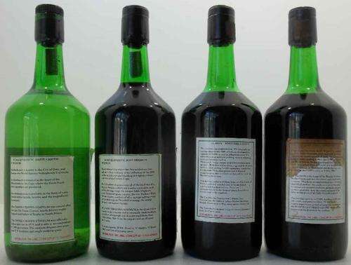 Collectible Wine!!! Rugby Stadiums 1994 Port W O Worcester/W O Olifantsriver (Kings Park - Durban; Danie Craven - Stellenbosch; Newlands - Capetown; Boet Erasmus - Port Elizabeth)