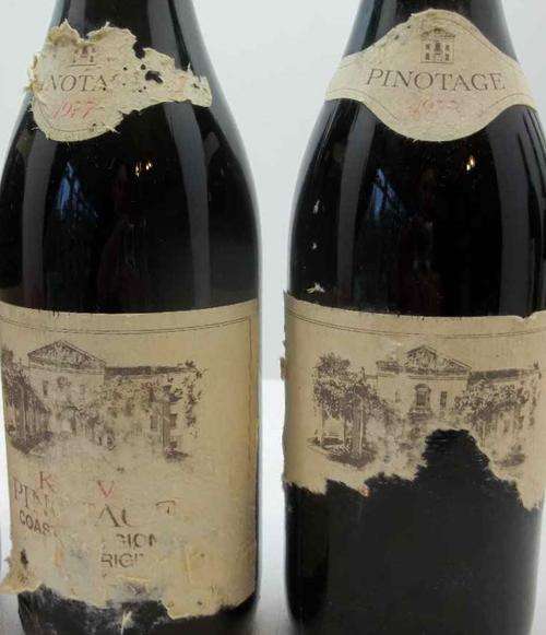 4X 1977 KWV Pinotage