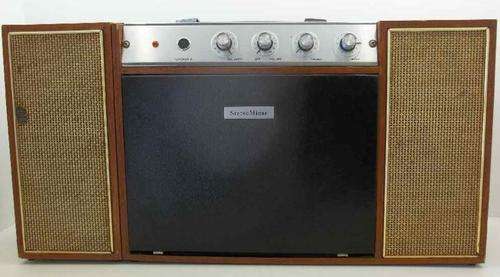 Stereo Minor Model 7024 Portable Record Player ~The Original Boom Box ~ Working!