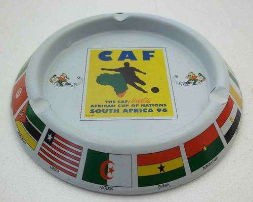 The CAF/Coca Cola African Cup Of Nations South Africa '96 Metal Ashtray - 15cm/2cm