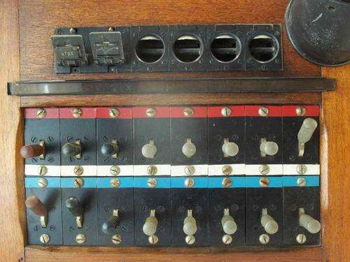 RARE!!! A Pair Of Vintage Ericsson Telephone Company (ETL), Bessington Nott Switchboards, Fantastic!