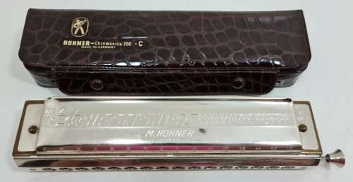 Hohner Chromonica C + Case, Pristine Condition