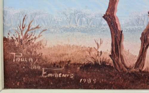 Paula Van Emmenis Oil Painting - 50cm/18cm, Excluding Frame