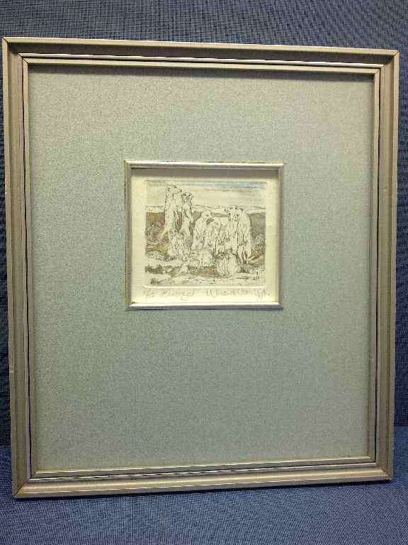 Kuiertyd - Mimsi de Villiers van Wyk - signed, numbered print