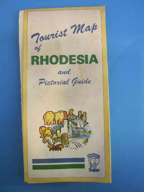Tourist Map of Rhodesia and Pictorial Guide