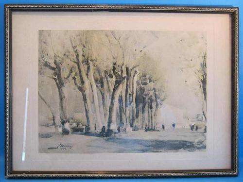 Maceo Casadei Print - Frame: 42cm/31cm - Print: 30cm/22,5cm