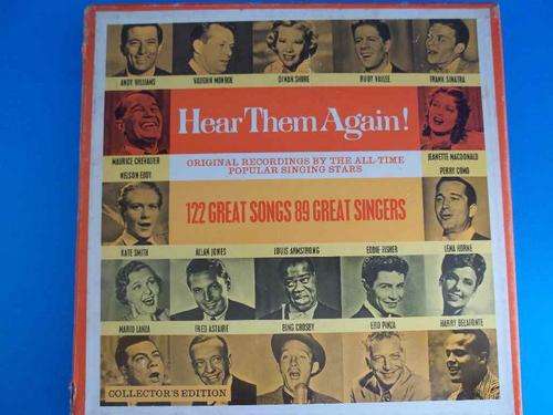 Boxed Reader's Digest 10 LP "Hear Them Again" Set, 1969 - Excellent Condition