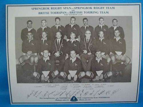 Springbokrugbyspan vs Britse Toerspan / Springbok Rugby Team vs British Touring Team, 1968 - Photo