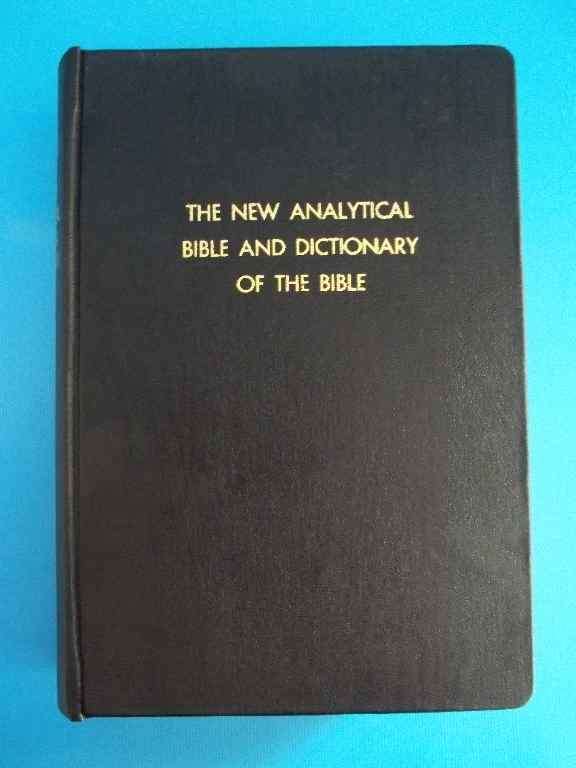 The New Analytical Bible And Dictionary Of The Bible (Inscription Dated 1 Aug 1946)
