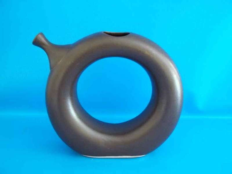 Gorgeous Circular Brown Bottle - Height 22cm - Diameter 23cm