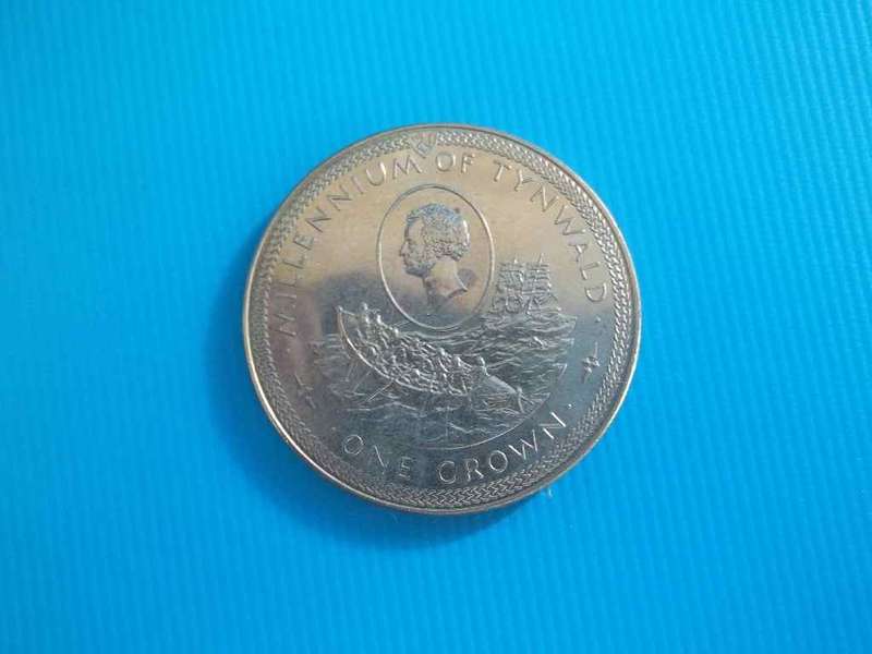 Millenium Of Tynwald One Crown - Isle Of Man, 1979