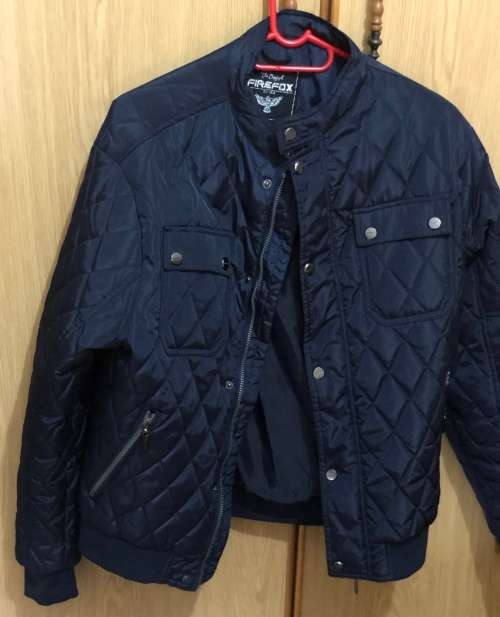 Navy Duck Down Jacket - Large/34