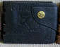 Clearance Sale!**Men's Genuine Leather "501Jeans"Wallet***Black***BRAND NEW***