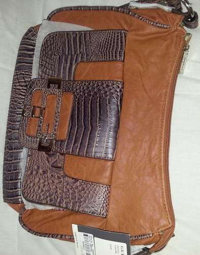 BRAND NEW AUTHENTIC STUNNING GUESS TAN HANDBAG