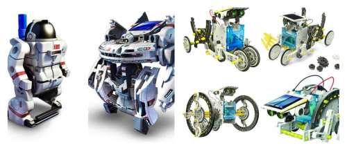 7 IN 1 Solar Rechargeable space fleet