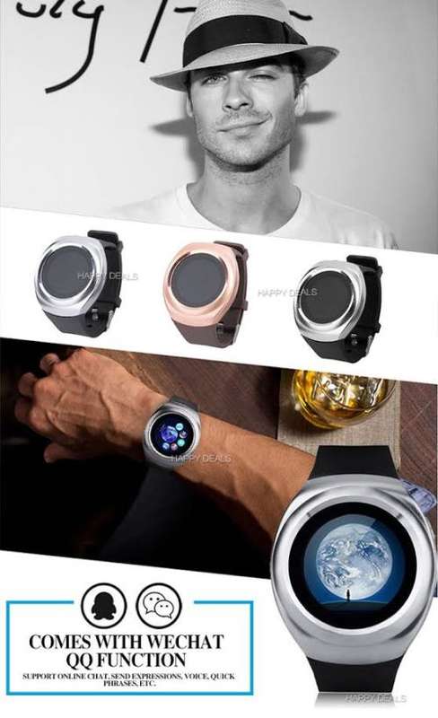 W8 Smart Watch Phone Bluetooth SIM Smartwatch Touch Screen Wrist  Support Hands-free/Making calls