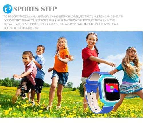 Anti loss Smartwatch positioning GPS watch phone calls and SOS child Communicator