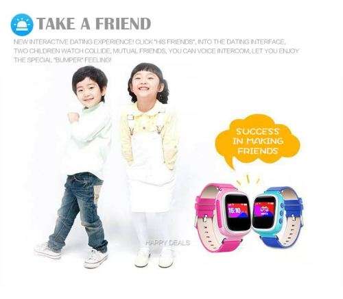 Anti loss Smartwatch positioning GPS watch phone calls and SOS child Communicator