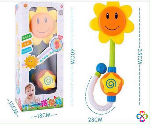Bathroom Swimming Sunflower Shower Spray Baby Bath toys Sets Water Spraying Taps Early Education