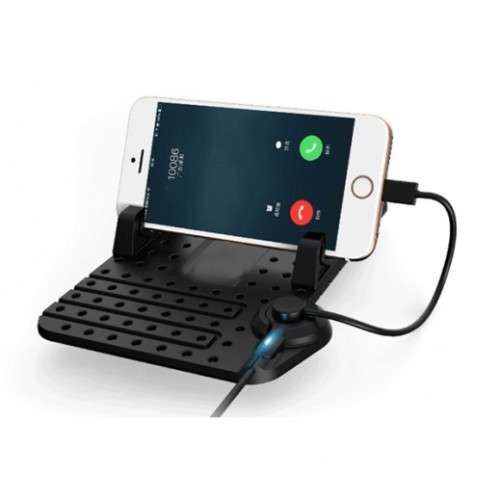 Super Flexible Smartphone Car Holder - Black