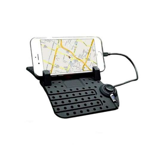 Super Flexible Smartphone Car Holder - Black