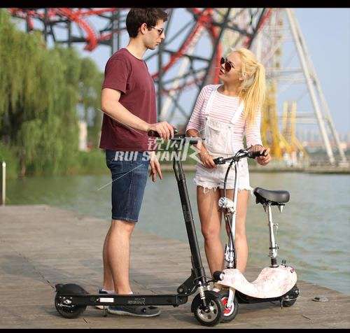 Female Folding Electric scooter/small type electric car/Multi-color optional/light Compact