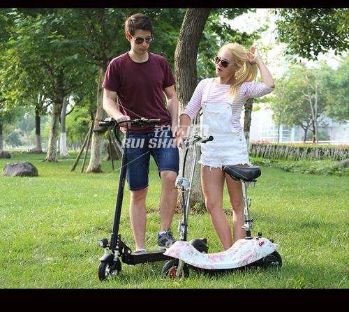 Female Folding Electric scooter/small type electric car/Multi-color optional/light Compact