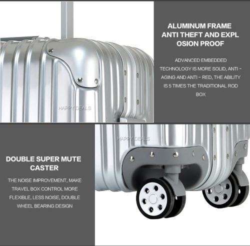 2 Piece Aluminium Luggage 20'' & 29'' Set