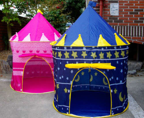 A Beautiful Cubby House For Both Girls And Boys Blue/Pink