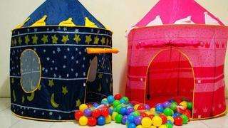 A Beautiful Cubby House For Both Girls And Boys Blue/Pink