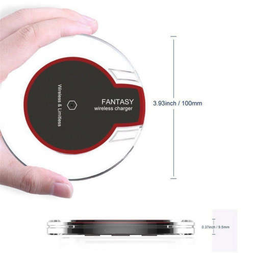 Fantasy Qi Wireless Charging Mini Pad for Apple Iphone 6/ 6+/6s/5/5s/5c and Android