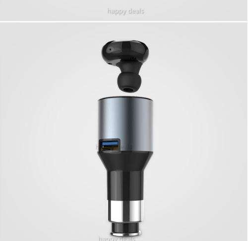 LDNIO 2 in 1 CM20 Mono Bluetooth Headset plus Car Charger
