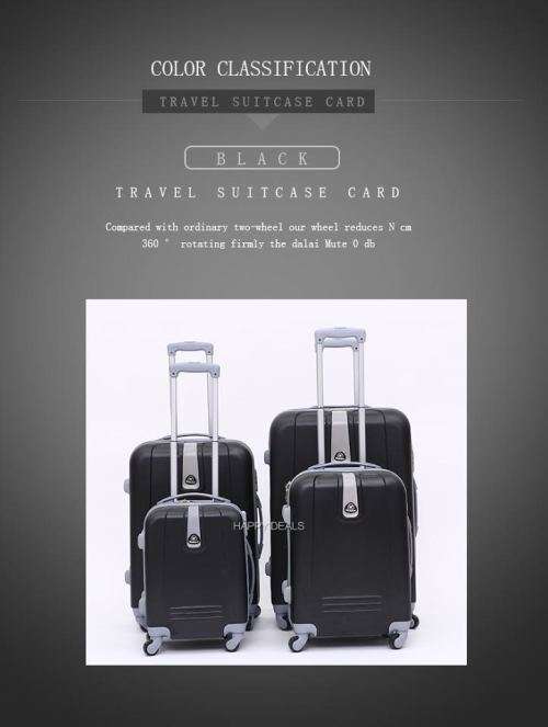 Set of 4 Travel Suitcases