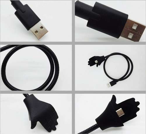 Cable Data Coil Brace For  iPhone ONLY
