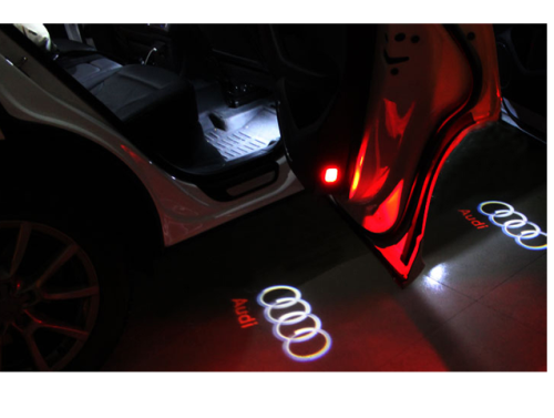 Gen Projector Wireless Laser LED Door Welcome Step Shadow Logo LED Light