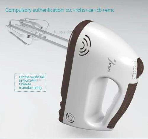 Scarlett England Super Hand Mixer With 7 Speed And Easy to Hold