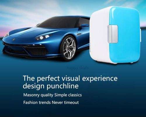 Car Refrigerators Multi-Function Home Cooler Freezer Warmer Portable 12V 4L Car Mini
