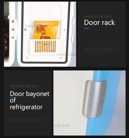 Car Refrigerators Multi-Function Home Cooler Freezer Warmer Portable 12V 4L Car Mini