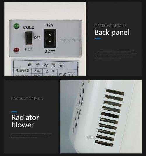 Car Refrigerators Multi-Function Home Cooler Freezer Warmer Portable 12V 4L Car Mini