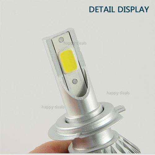 H1,H3,H7,H4,9005,9006  LED Light Headlight Vehicle Car Hi/Lo Beam Bulb Kit 6000k White