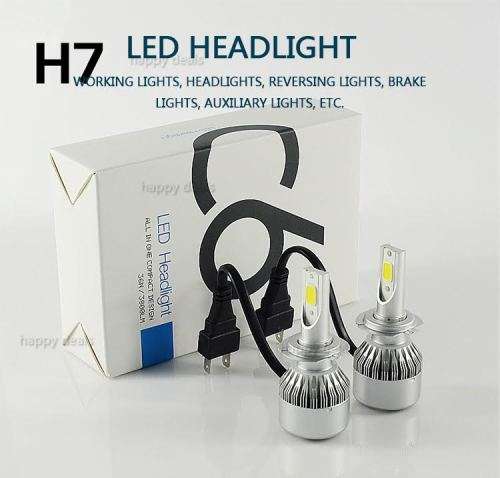 H1,H3,H7,H4,9005,9006  LED Light Headlight Vehicle Car Hi/Lo Beam Bulb Kit 6000k White